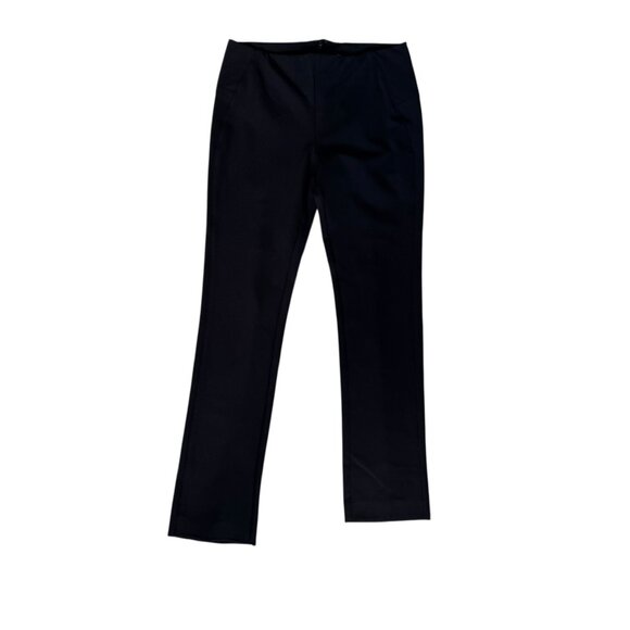 Veronica Beard Zip Back Scuba Slim-Fit Cropped Pants Black Women's Size 2 - Picture 9 of 9